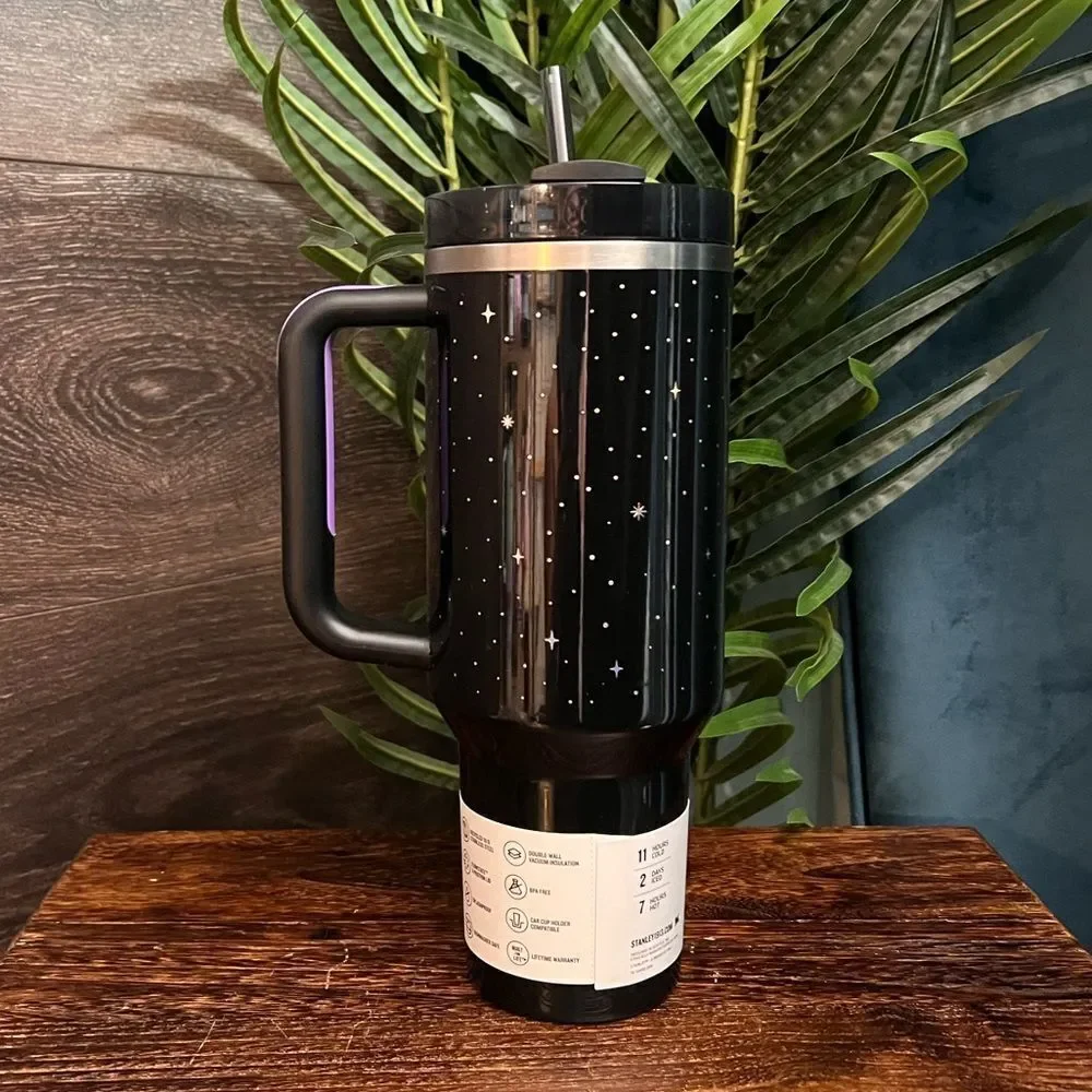 Stanley Halloween 40oz H2.0 Flowstate Quencher Tumbler in Spellcast Black. NWT! - Picture 7 of 11